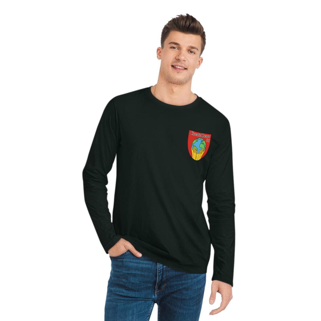 Create Peace 26 Organic 100% Cotton Sparker Long Sleeve Shirt