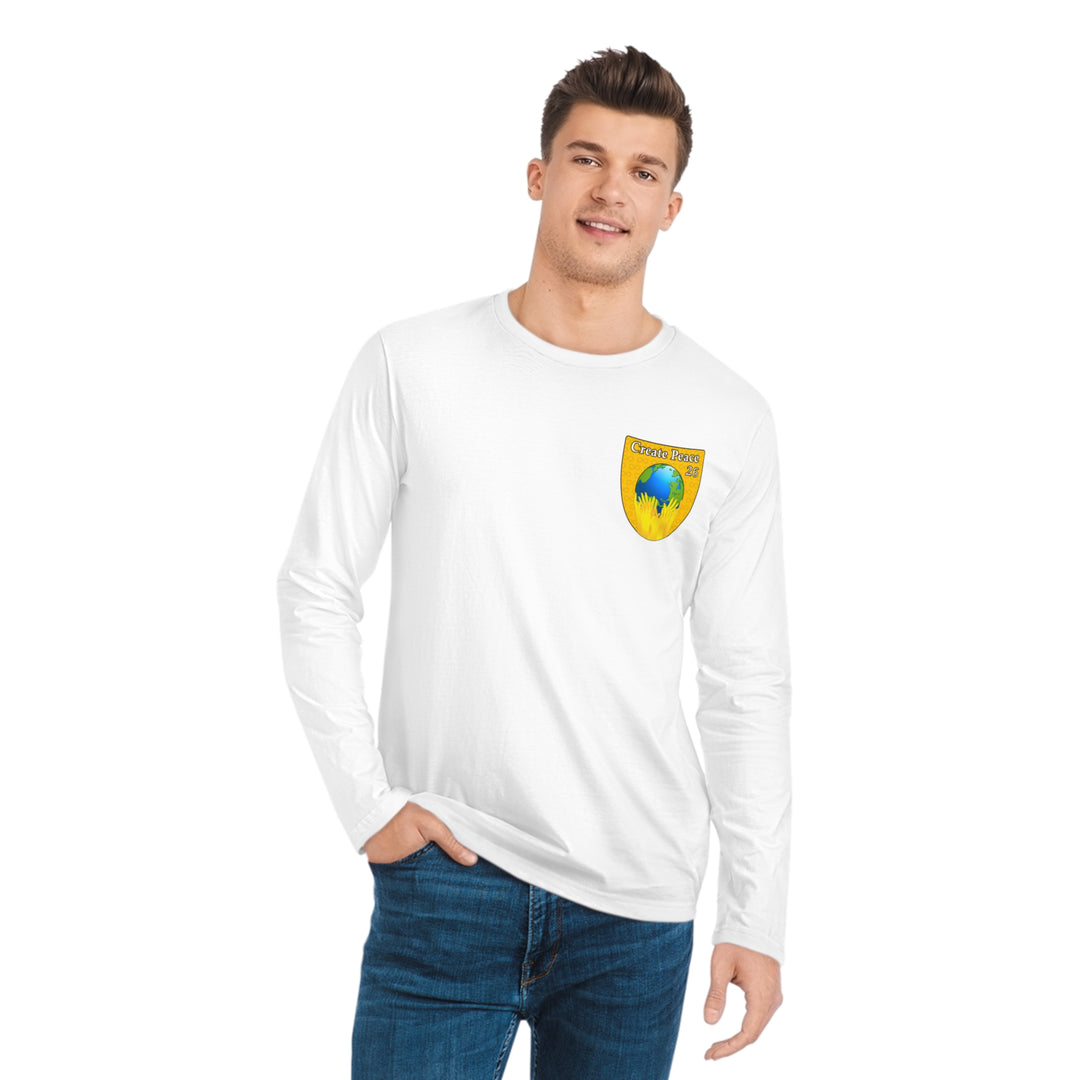Create Peace 26 Organic 100% Cotton Long Sleeve Shirt