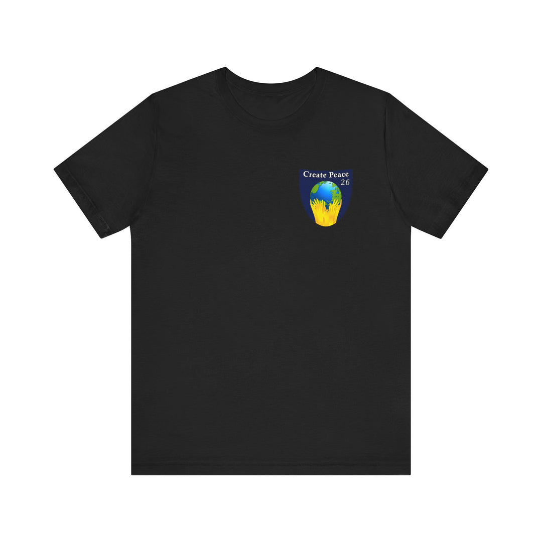 Create Peace 26 Unisex Short Sleeve Jersey