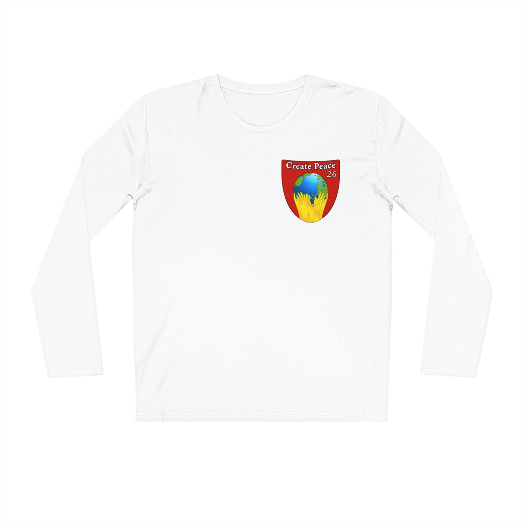 Create Peace 26 Organic 100% Cotton Long Sleeve Shirt