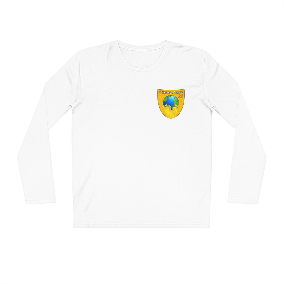 Create Peace 26 Organic 100% Cotton Long Sleeve Shirt