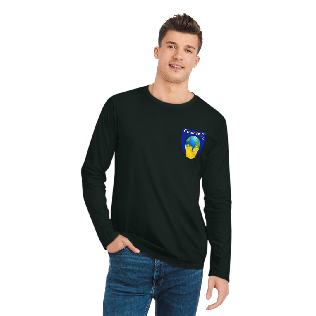 Create Peace 26 Organic 100% Cotton Sparker Long Sleeve Shirt