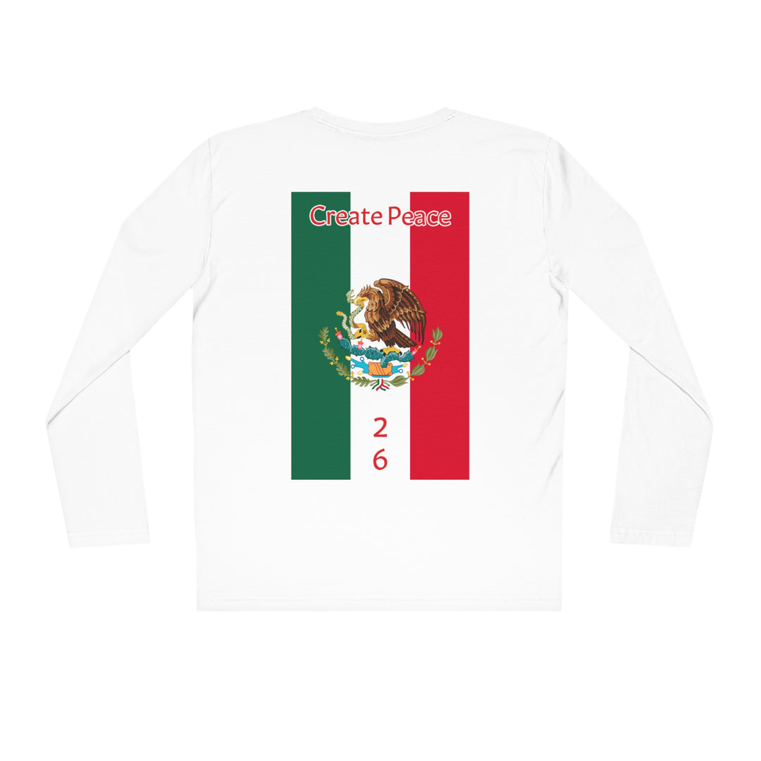 Create Peace 26 Organic 100% Cotton Sparker Long Sleeve Shirt