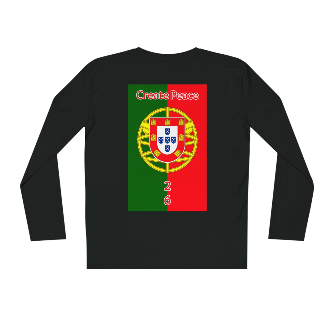 Create Peace 26 Organic 100% Cotton Sparker Long Sleeve Shirt