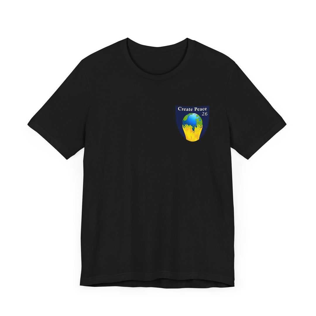 Create Peace 26 Unisex Short Sleeve Jersey