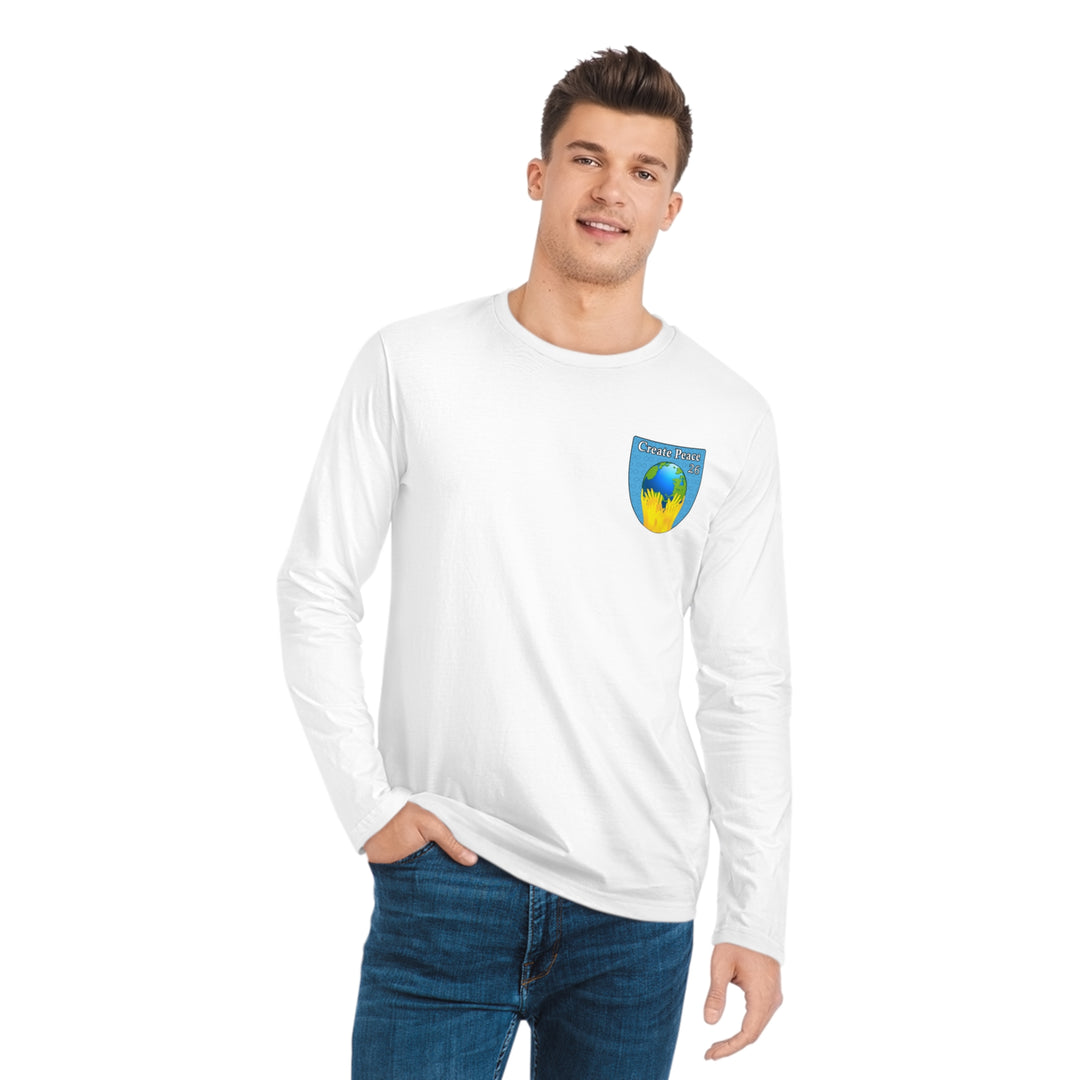 Create Peace 26 Organic 100% Cotton Sparker Long Sleeve Shirt