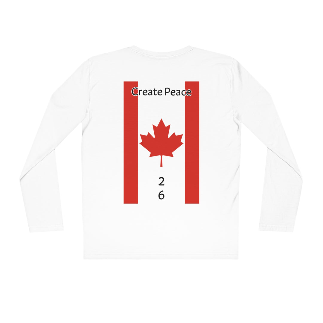 Create Peace 26 Organic 100% Cotton Sparker Long Sleeve Shirt