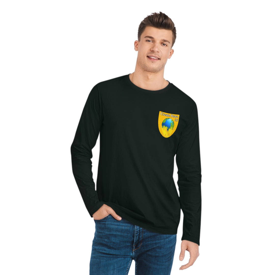Create Peace 26 Organic 100% Cotton Long Sleeve Shirt