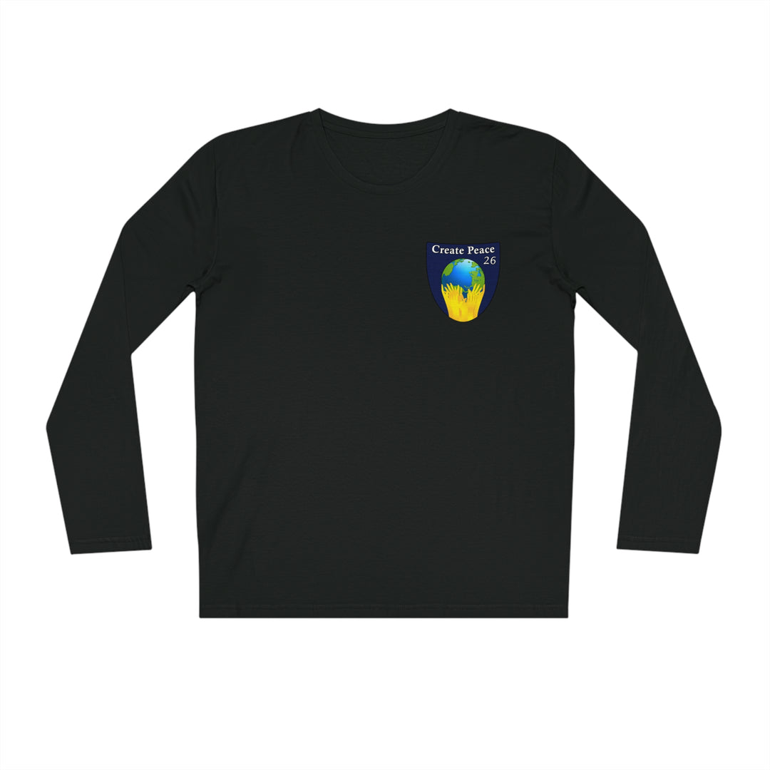 Create Peace 26 Organic 100% Cotton Long Sleeve Shirt
