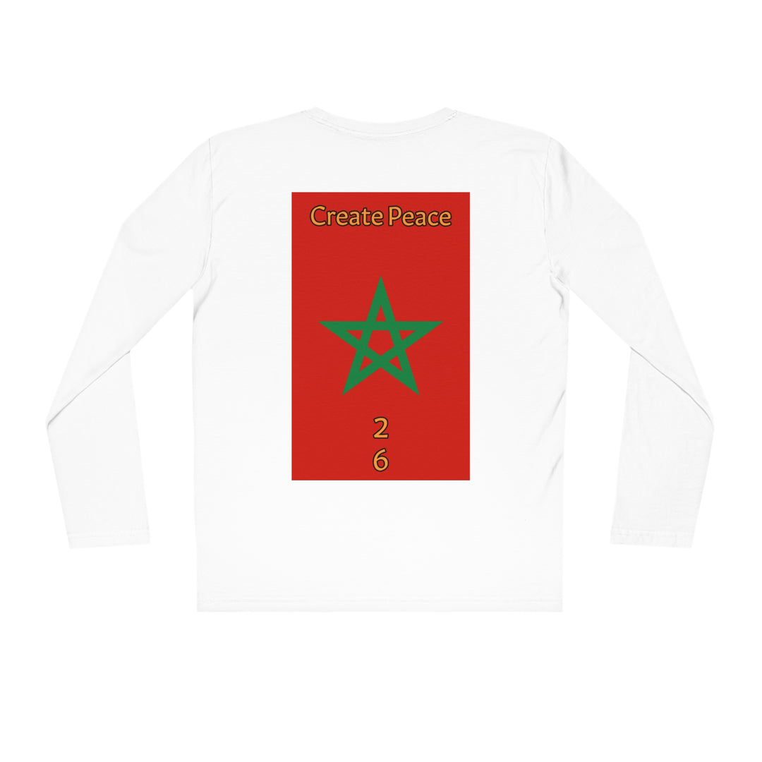 Create Peace 26 Organic 100% Cotton Long Sleeve Shirt