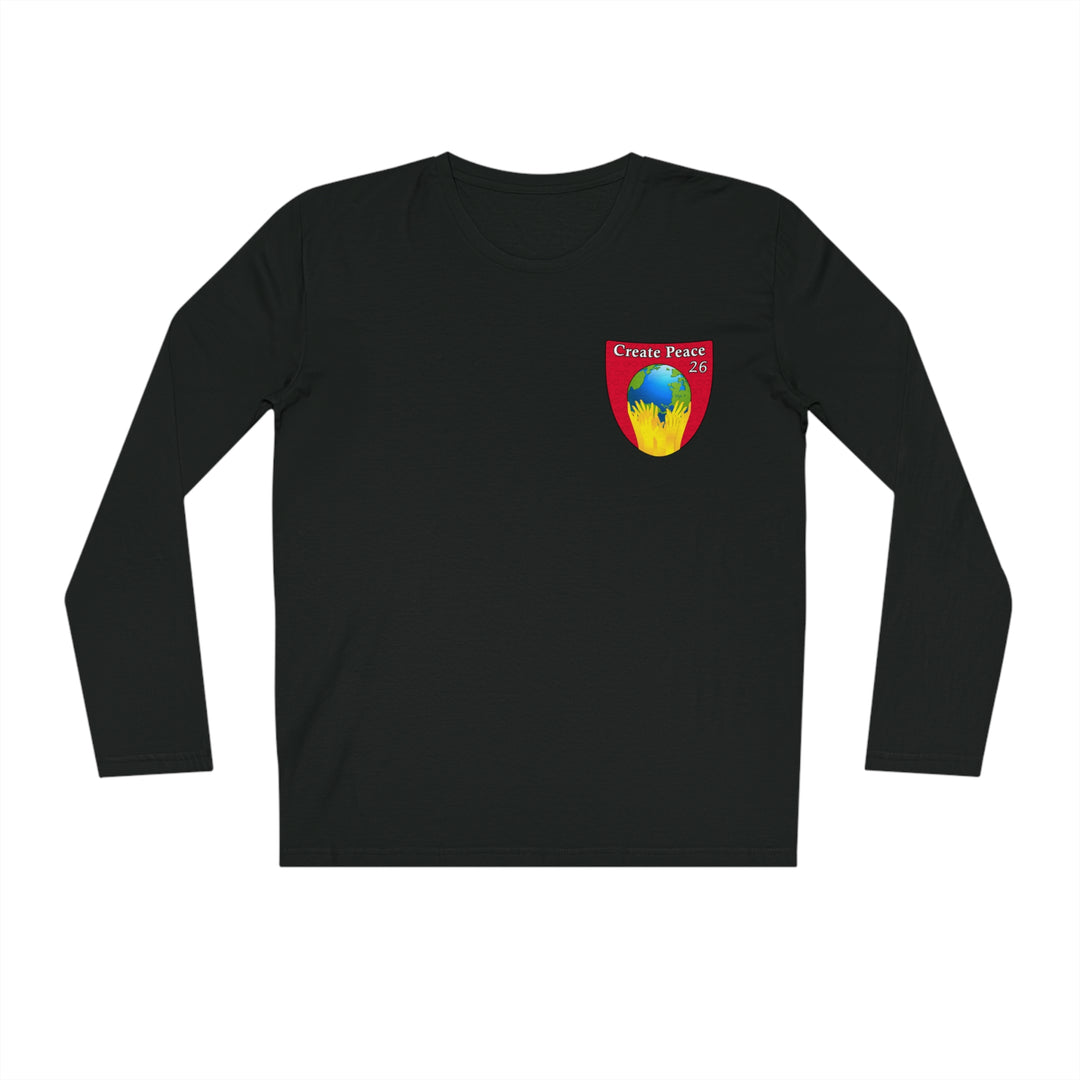 Create Peace 26 Organic 100% Cotton Sparker Long Sleeve Shirt