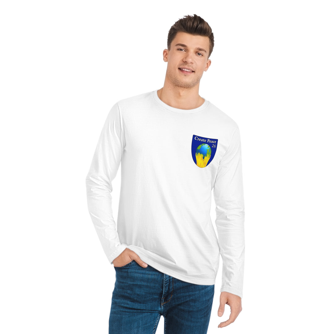 Create Peace 26 Organic 100% Cotton Sparker Long Sleeve Shirt