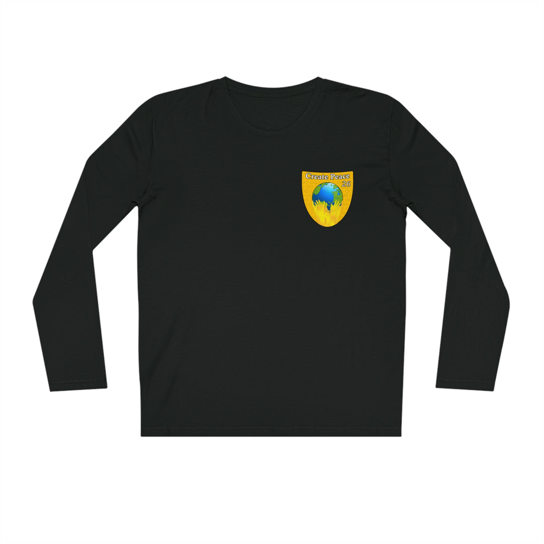 Create Peace 26 Organic 100% Cotton Long Sleeve Shirt