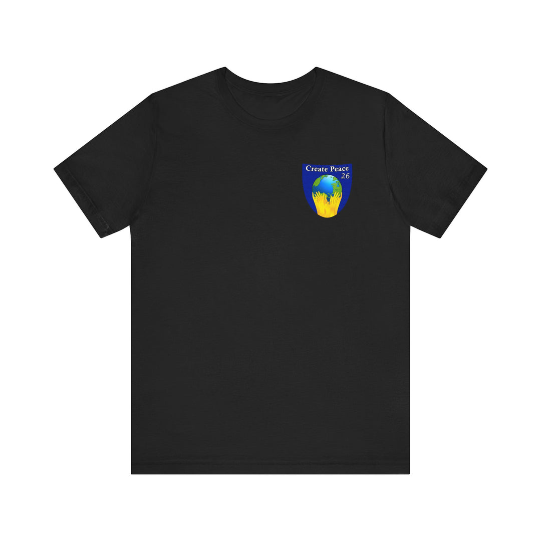 Create Peace 26  Unisex Short Sleeve Jersey