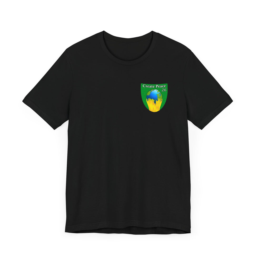 Create Peace 26 Unisex Short Sleeve Jersey