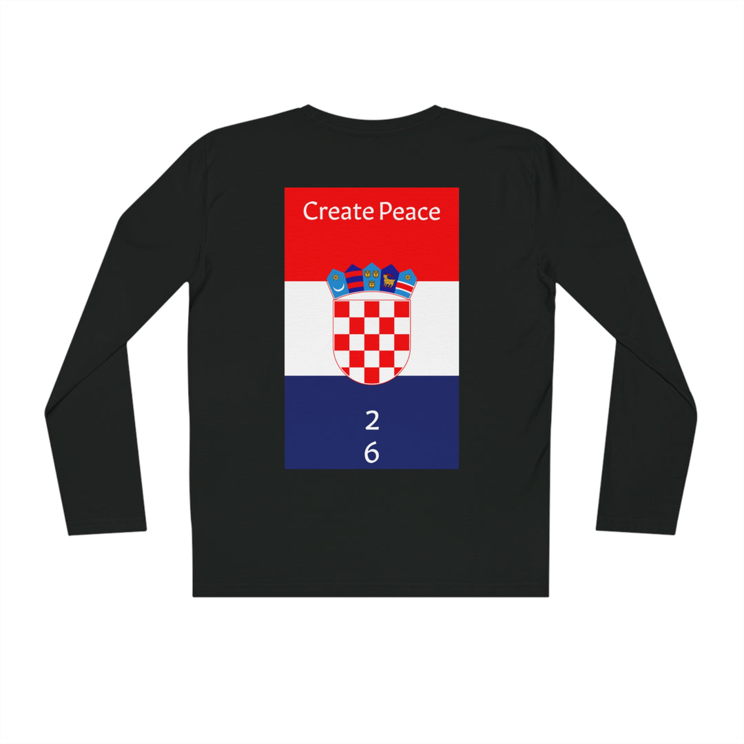 Create Peace 26 Organic 100% Sparker Long Sleeve Shirt
