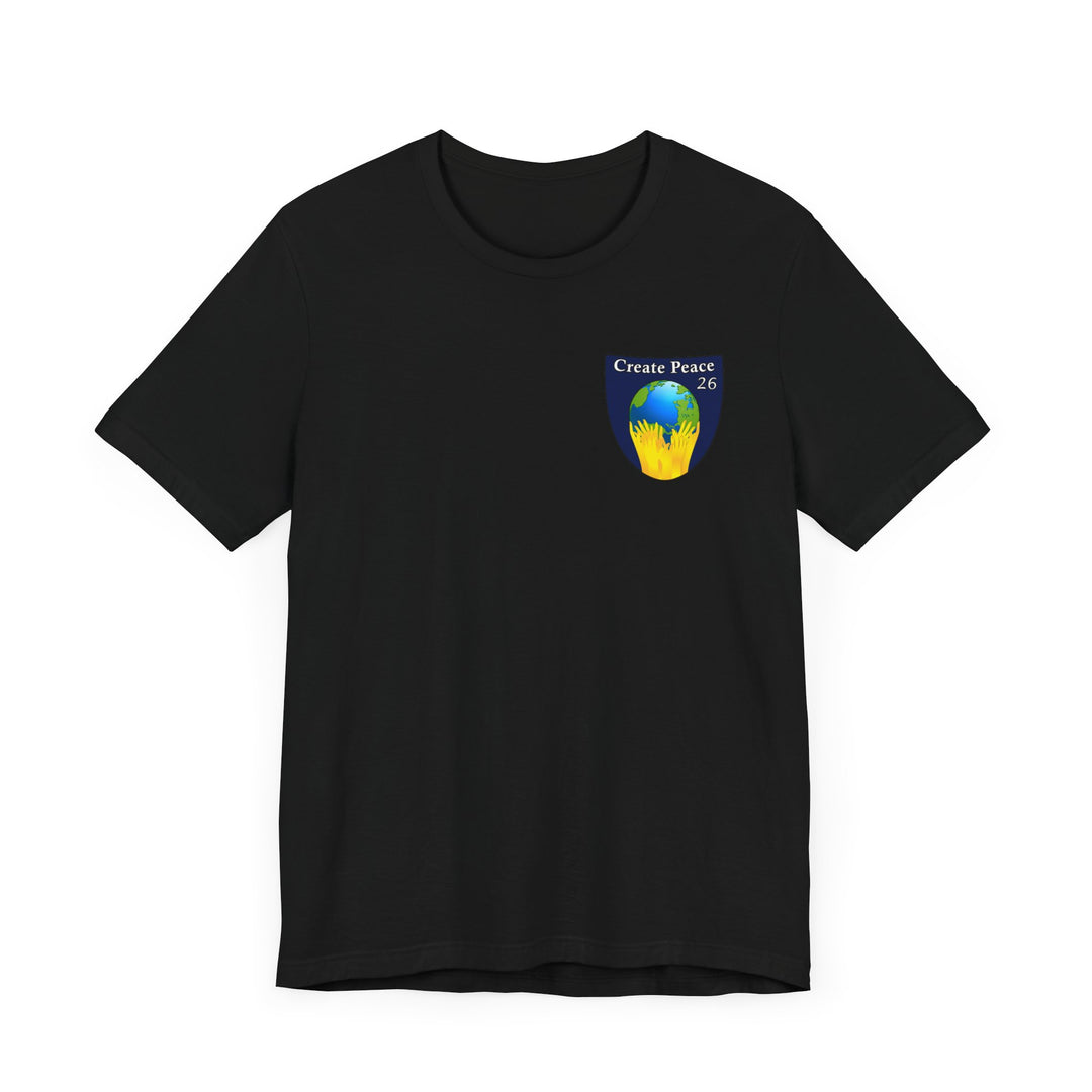 Create Peace 26 Unisex Short Sleeve Jersey
