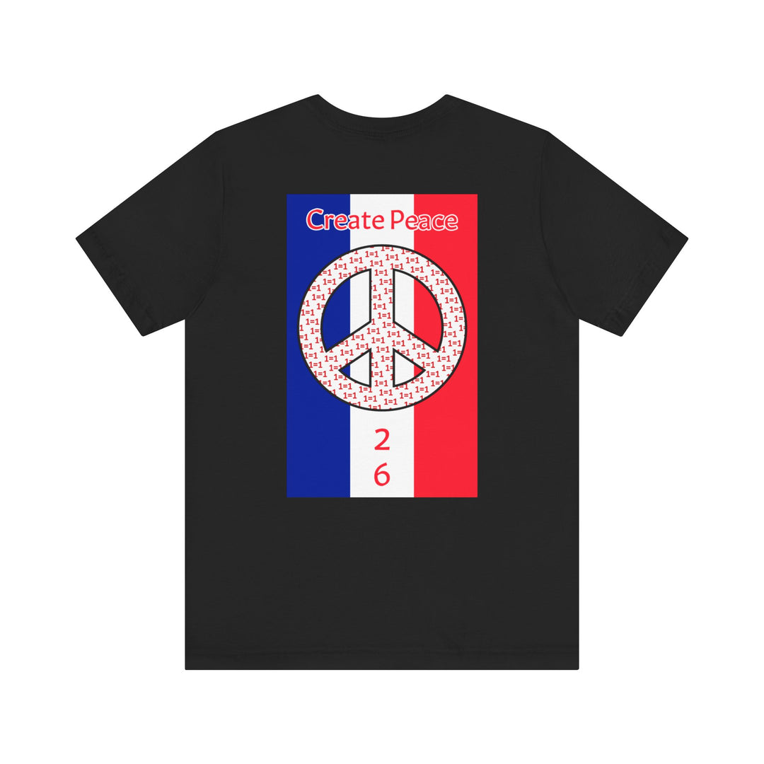 Create Peace 26  Unisex Short Sleeve Jersey