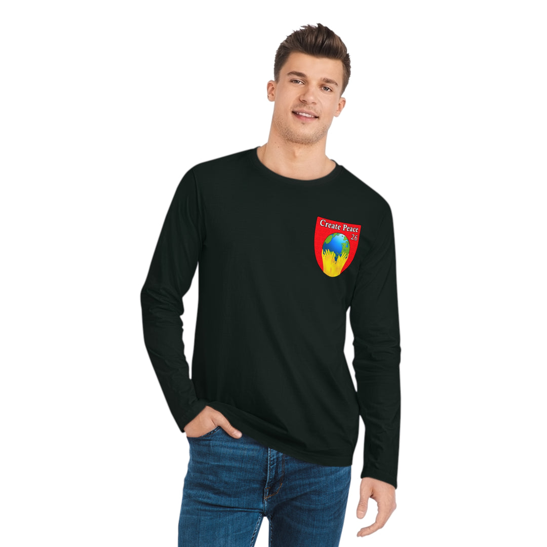 Create Peace 26 Organic 100% Cotton Sparker Long Sleeve Shirt