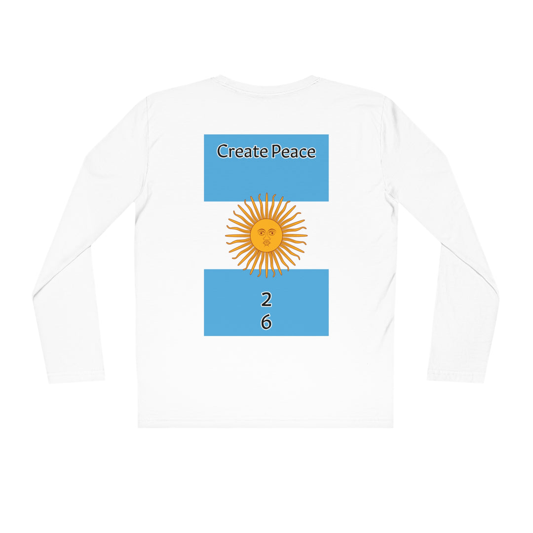 Create Peace 26 Organic 100% Cotton Sparker Long Sleeve Shirt